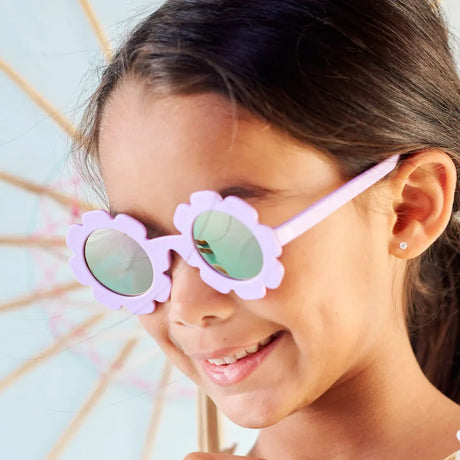 Babiators Lunettes de Soleil Fleur polarisées 3-5 Ans - Irresistible Iris