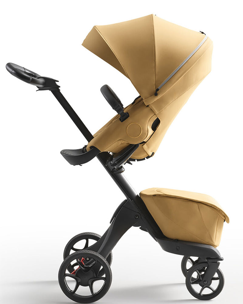 stokke poussette Stokke Newborn and Toddler Stroller - Golden Yellow | Wlidaty Morocco