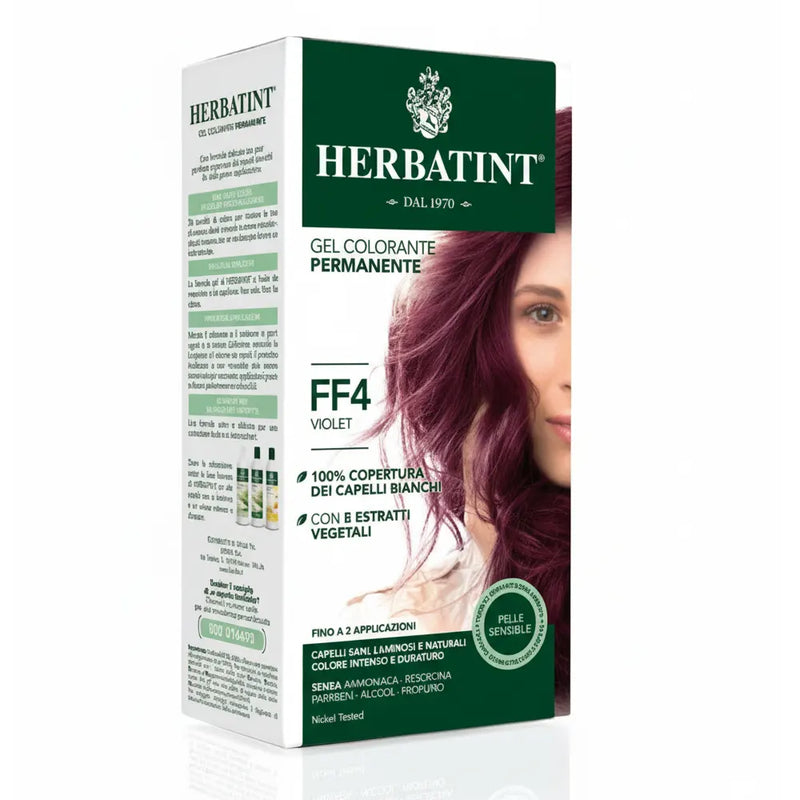 Herbatint Permanent Hair Color Gel FF4 Violet 150ml