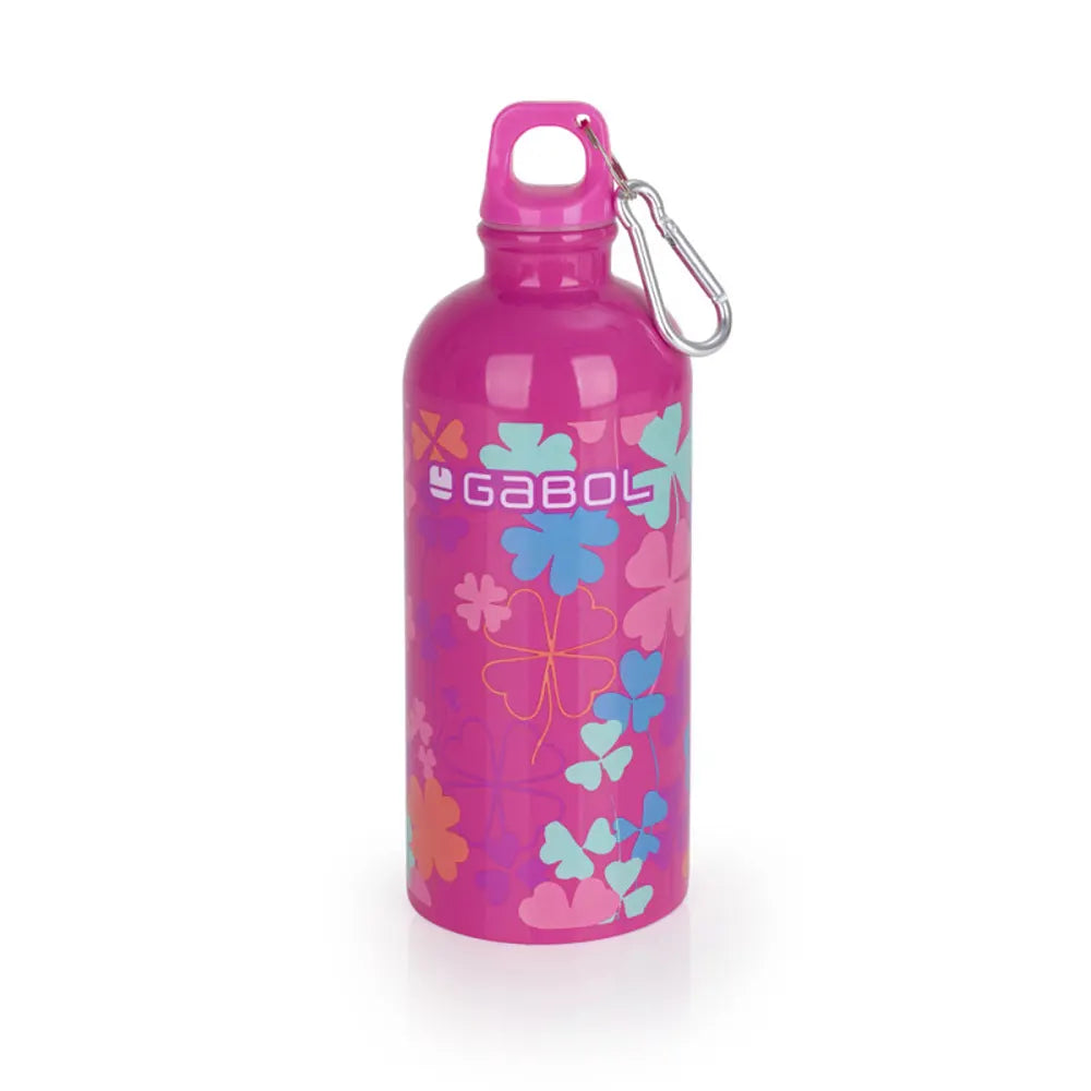 Gabol CLOVER – Botella Infantil de Acero Inoxidable 600ml