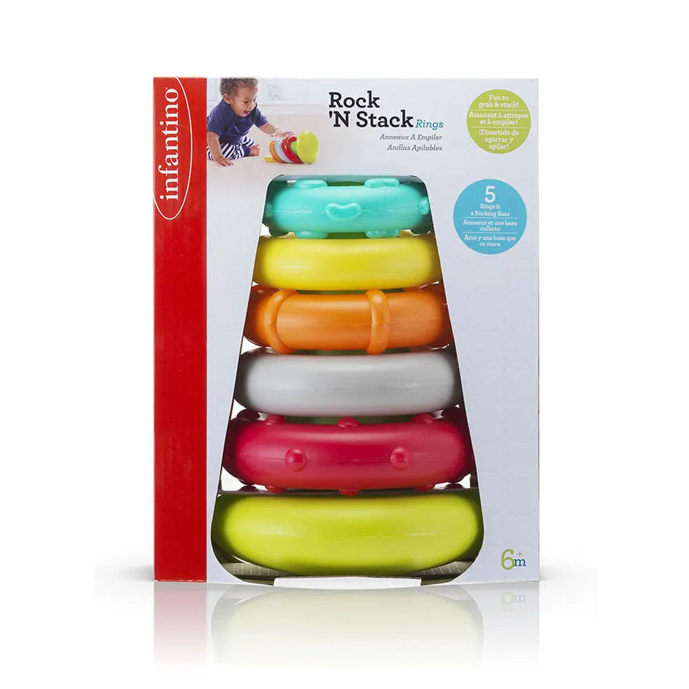 Infantino Anneaux à Empiler 6M+