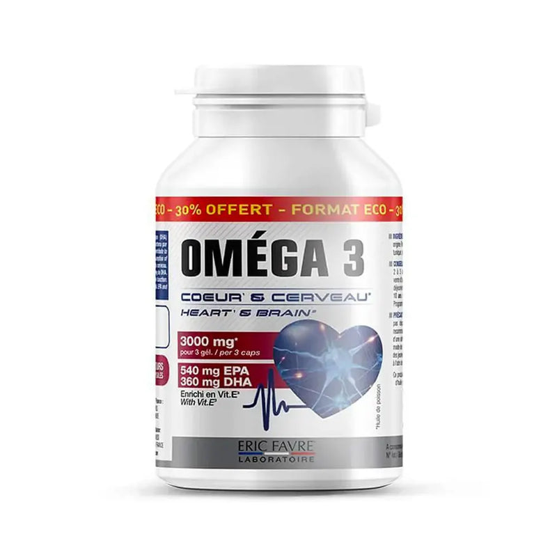 Eric Favre Omega 3 3000 mg 120 Cápsulas