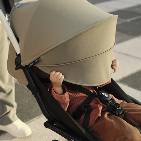 Stokke® YOYO³ Stroller Black Frame 6M+ - Taupe