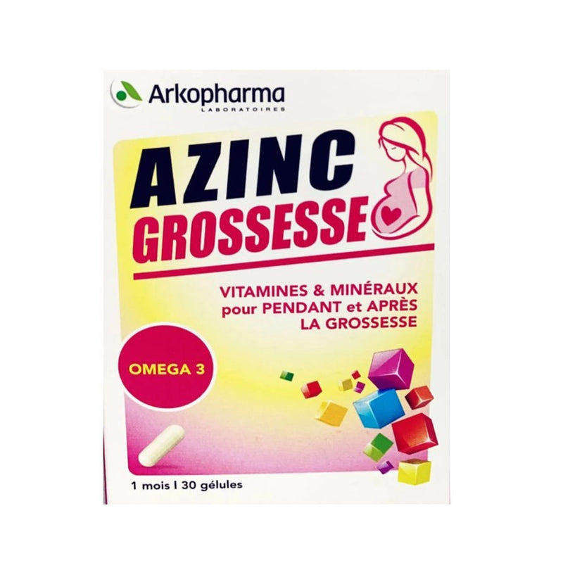 Arkopharma Azinc Grossesse - 30 Comprimés