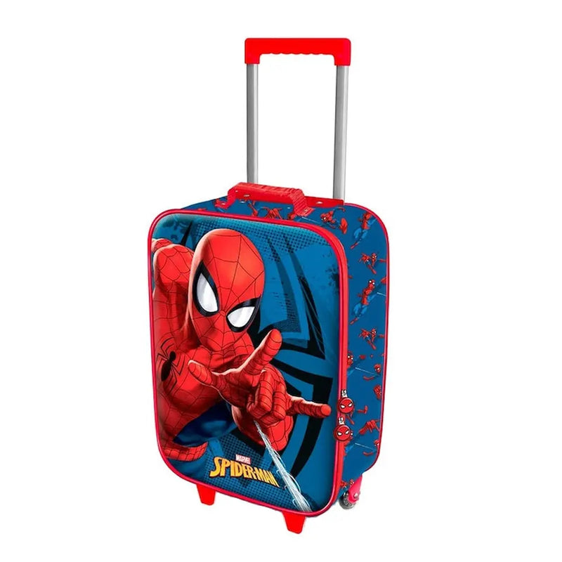 Kids' Soft 3D Travel Suitcase - Spiderman