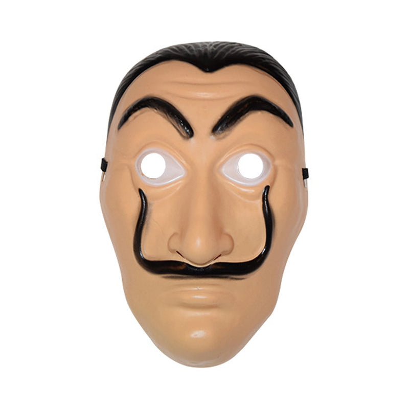 Máscara de Salvador Dalí - Estilo La Casa de Papel