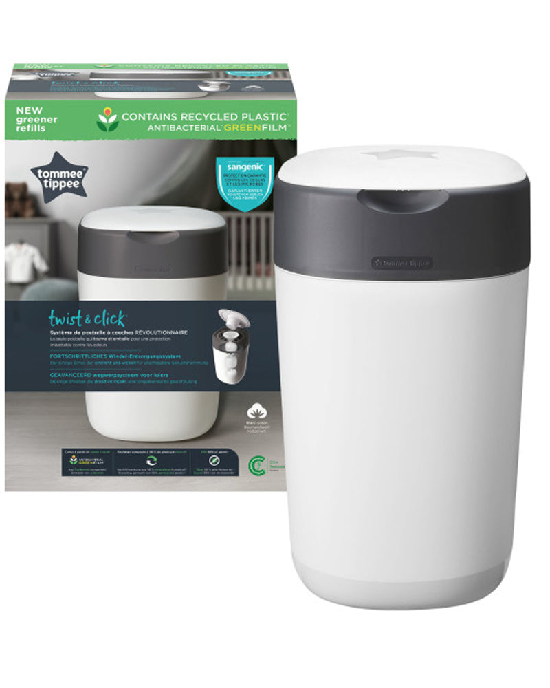 Tommee Tippee Twist Click Anti Odor Diaper Pail White Wlidaty Tommee Tippee Twist Click Anti Odor Diaper Pail White Wlidaty
