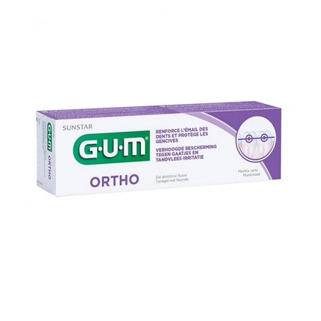 GUM Ortho Gel Dentifrice Spécial Orthodontie - 75ml