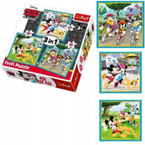 Trefl 3-in-1 Mickey Mouse with Friends Puzzle - 3A+