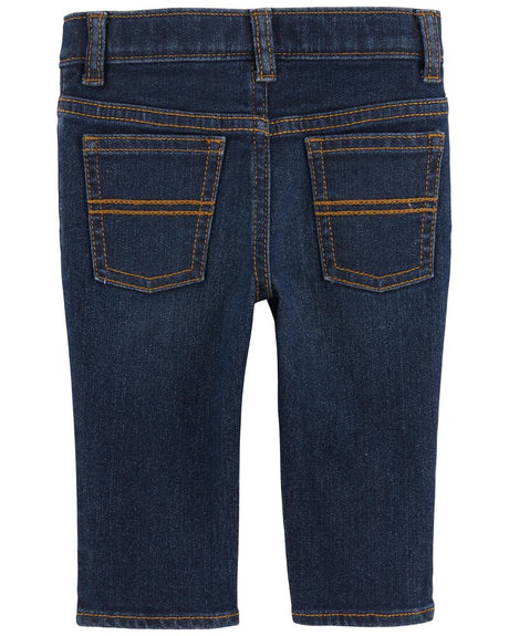 Carter's Baby Straight 5-Pocket Jeans - Dark Blue