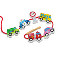 Viga Toys Laçage en Bois Véhicules 3A+