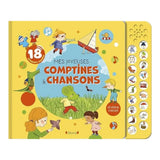 Mes Joyeuses Comptines et Chansons Grand Format avec Boîtier