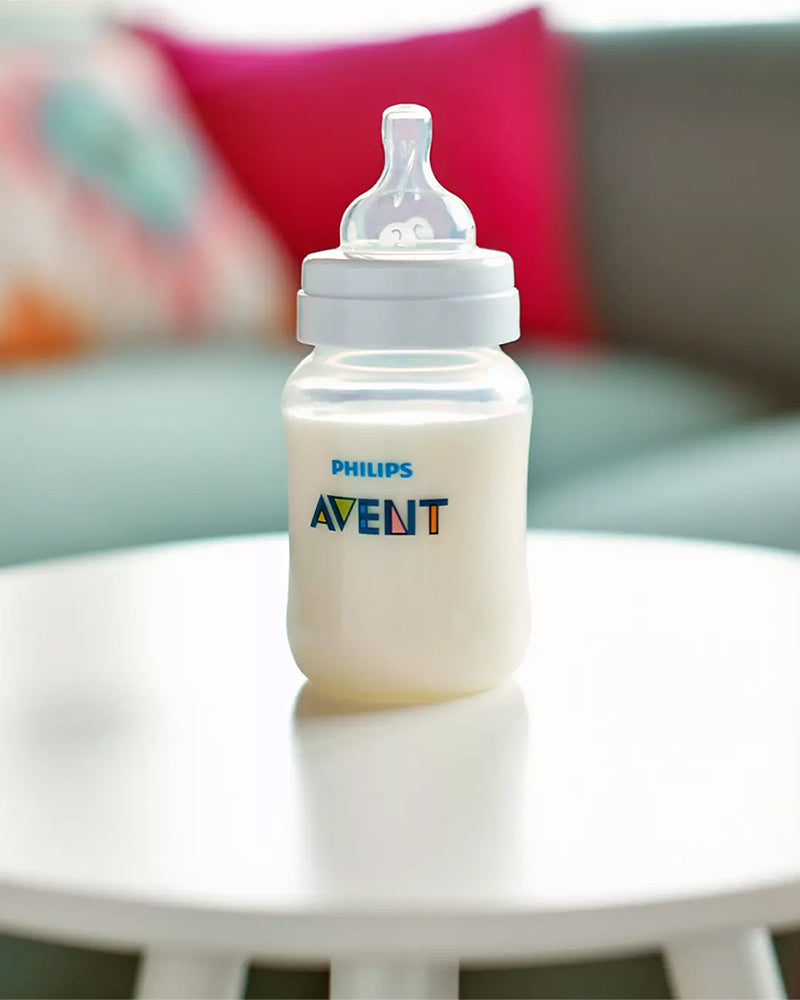 Avent 2 Tétines Classic Anti-Colic Débit Rapide 6M+