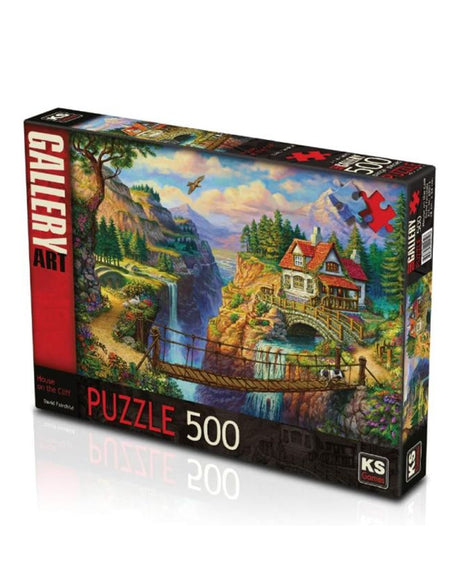 KS Games Puzzle 500 - House on the Cliff