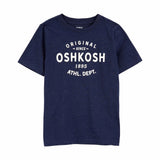 T-shirt Graphique avec Logo OshKosh - Bleu