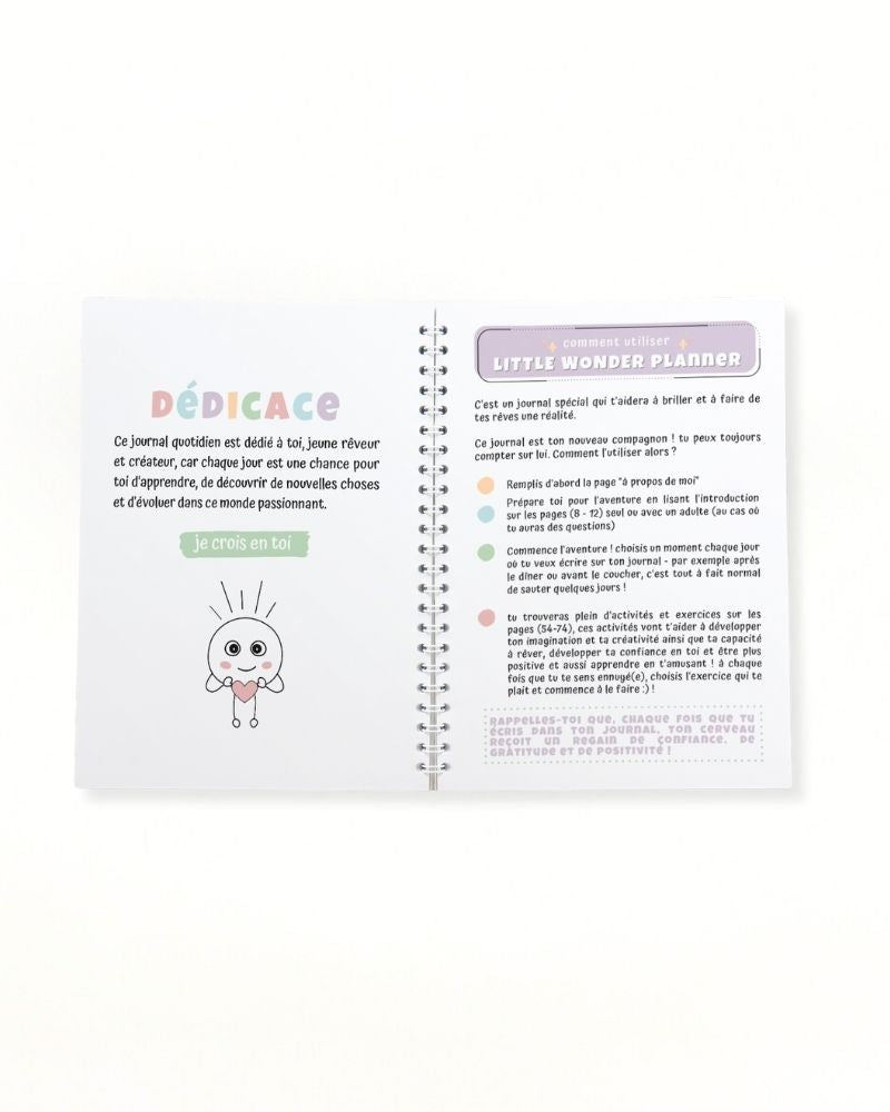 Little Wonder Journal - Espoir Planner - Rose