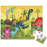 Eurekakids Puzzle de Dinosaure 24 Pièces 3A+
