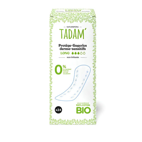 Tadam' Naturopera Protège-Lingeries Dermo-Sensitifs - Long 24 Unités