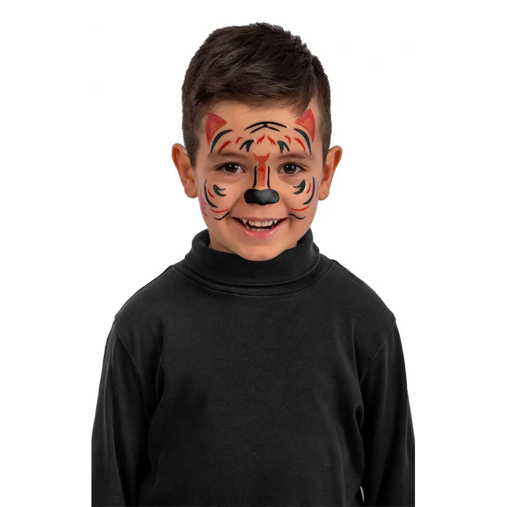 Tiger Face Stickers