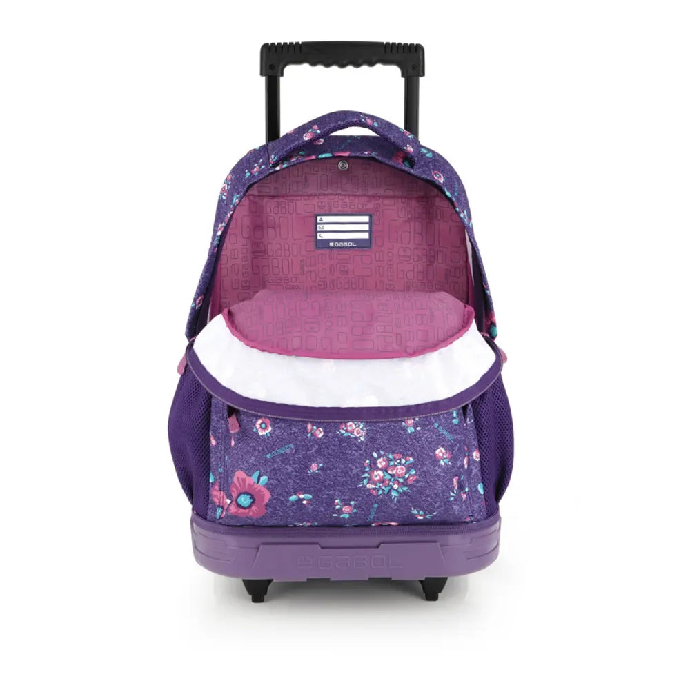 Gabol LILY  – Sac à Dos à Roulettes Enfant Imperméable