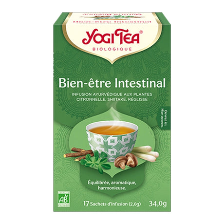 Yogi Tea Bien-être Intestinal 17 Sachets