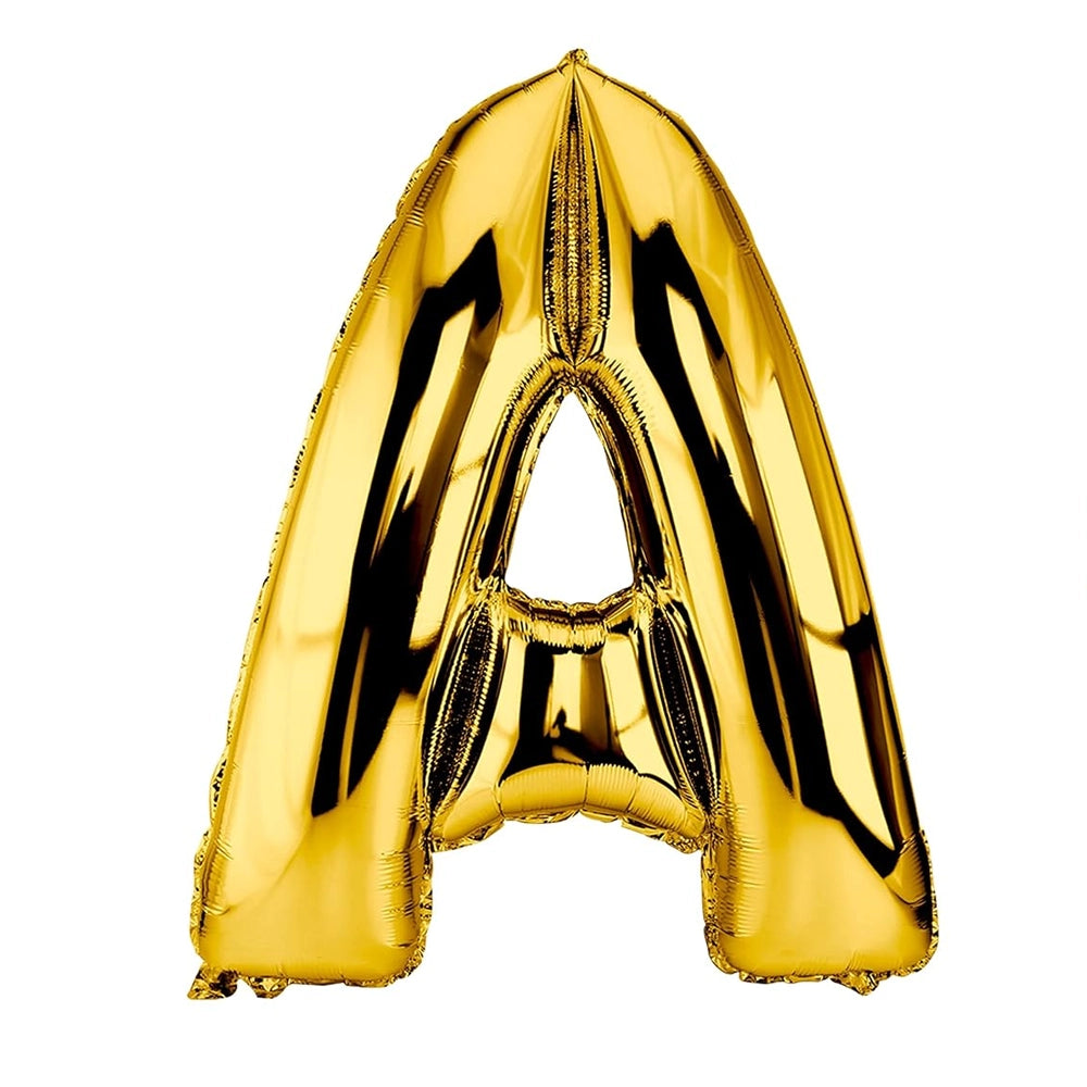 Ballon en Forme de Lettre A - Dorée