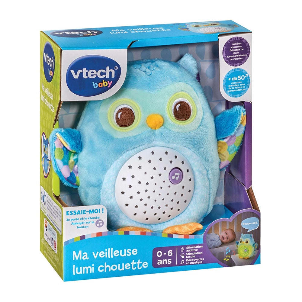 Vtech Ma Veilleuse Lumi Chouette 0-6A - Bleu