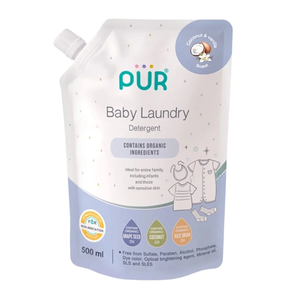 Pür Detergente para ropa antimanchas de bebé - 500ml