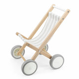 Viga Toys Doll Stroller Grey – 18M+