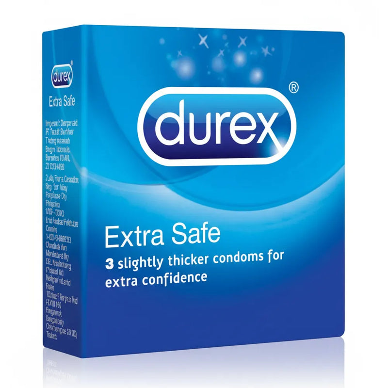 Durex Extra Seguro – 3 Preservativos