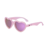 Babiators Polarized Heart Sunglasses 0-2 Years - Frosted Pink