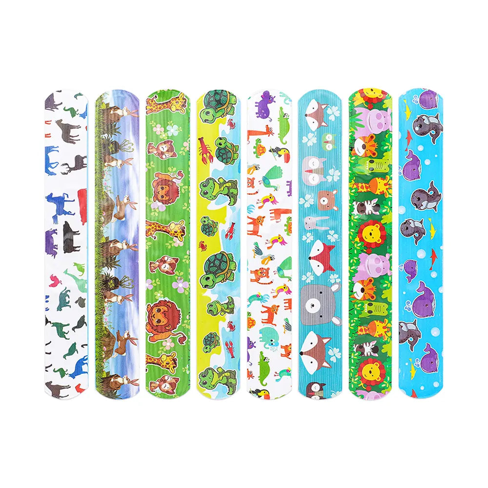 Lote de 8 Pulseras Slap - 3A+