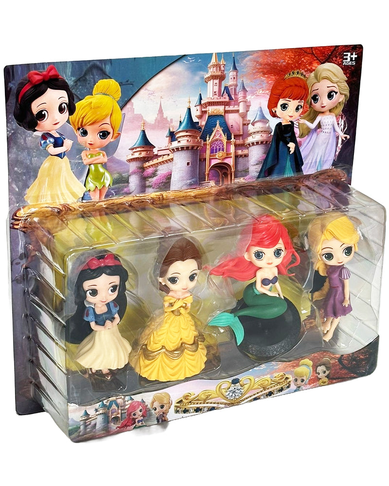 Pack 4 figurines Princesses 3A+ | Wlidaty Maroc - 1er site E-Commerce ...