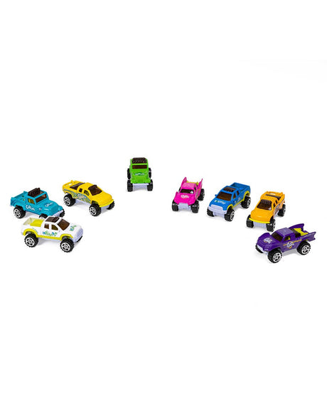 Eurekakids - Set de 8 Voitures en métal 3A+