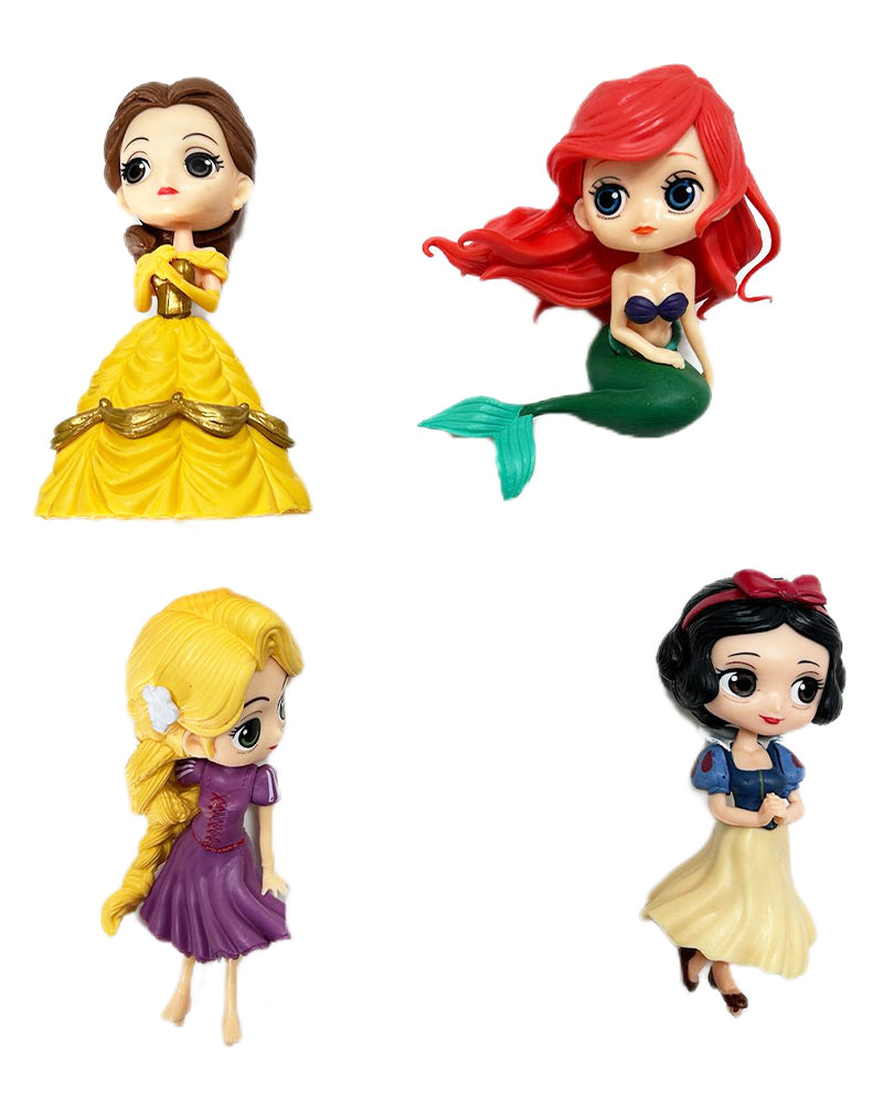 Pack 4 figurines Princesses 3A+ | Wlidaty Maroc - 1er site E-Commerce ...