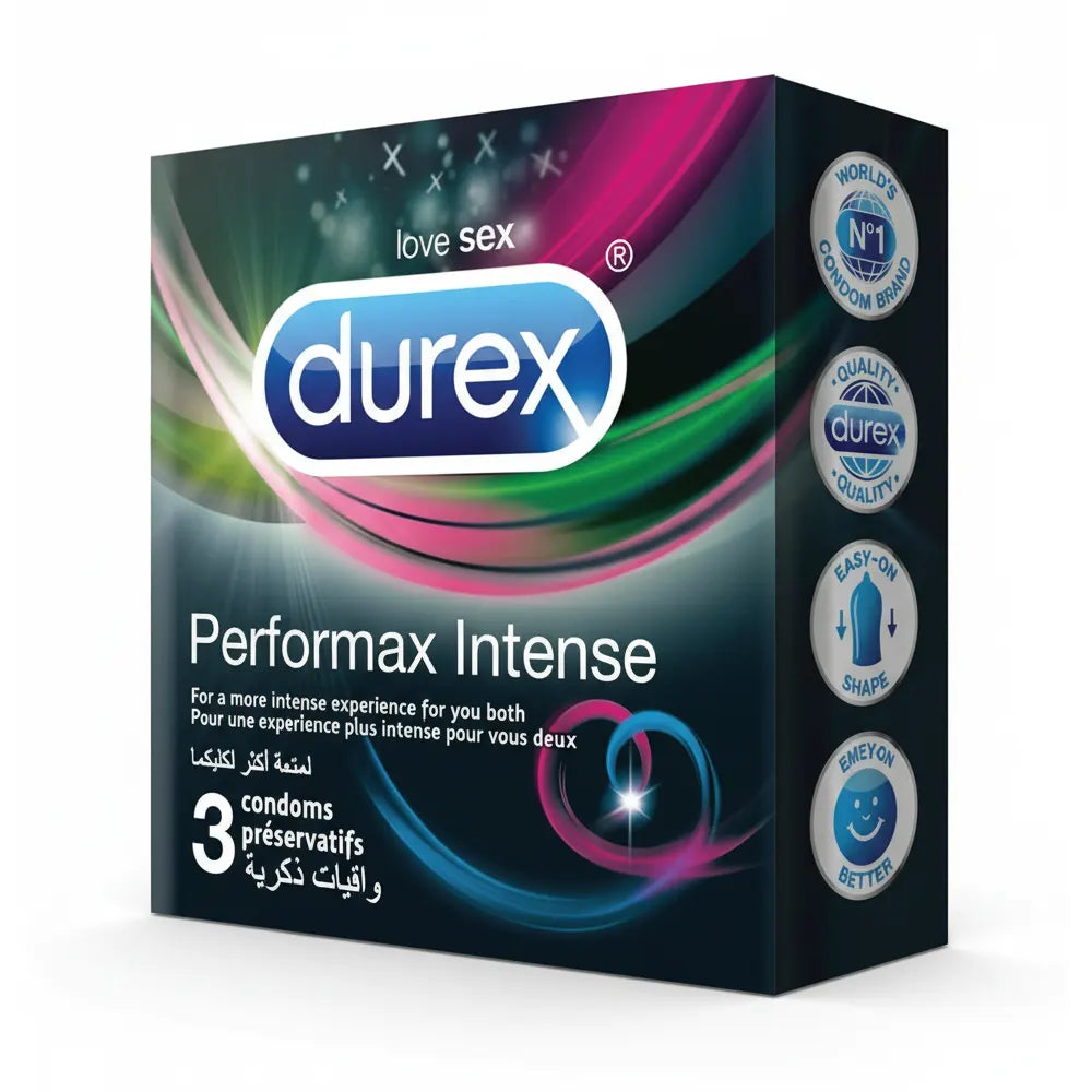 Durex Performax Intense – 3 Préservatifs