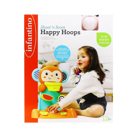 Infantino Shoot 'N Score Happy Hoops 12M+