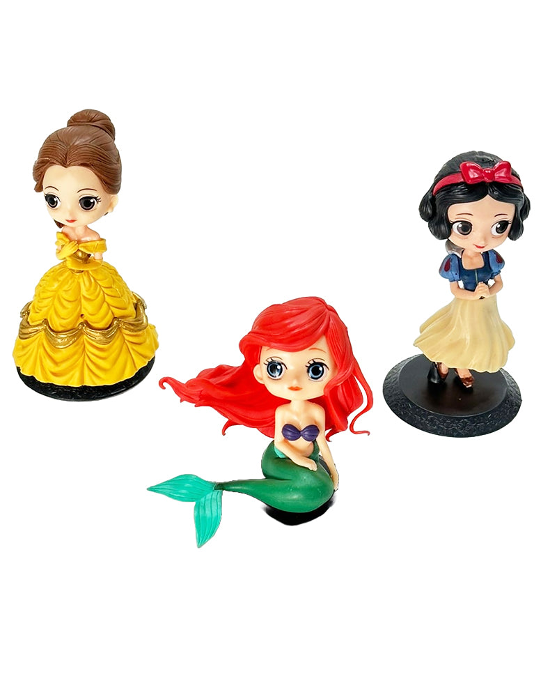 Pack 4 figurines Princesses 3A+ | Wlidaty Maroc - 1er site E-Commerce ...