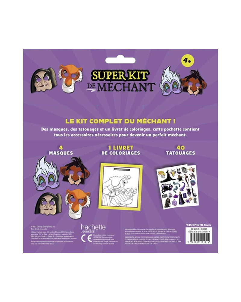 Disney Villain Super Tattoo Kit