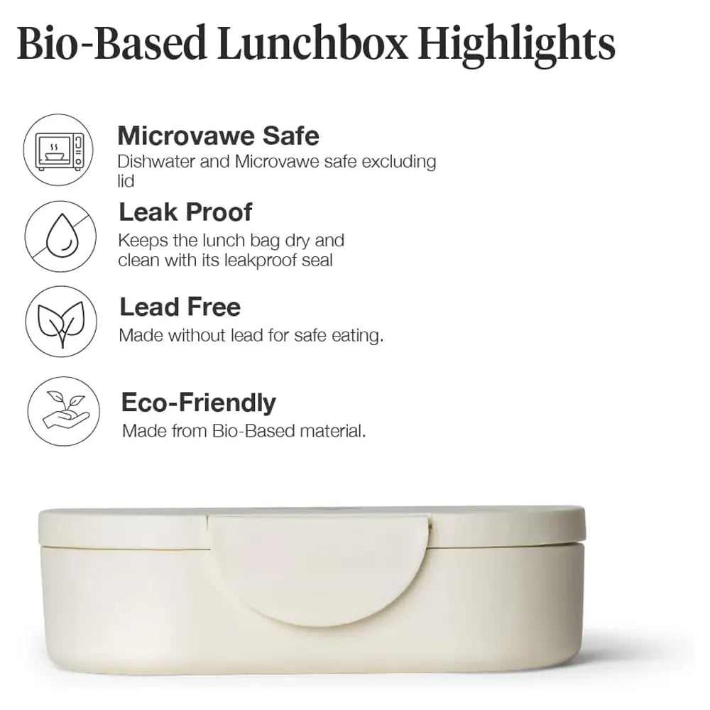 Citron Lunch Box Bio-Based 2 Compartiments – Swan