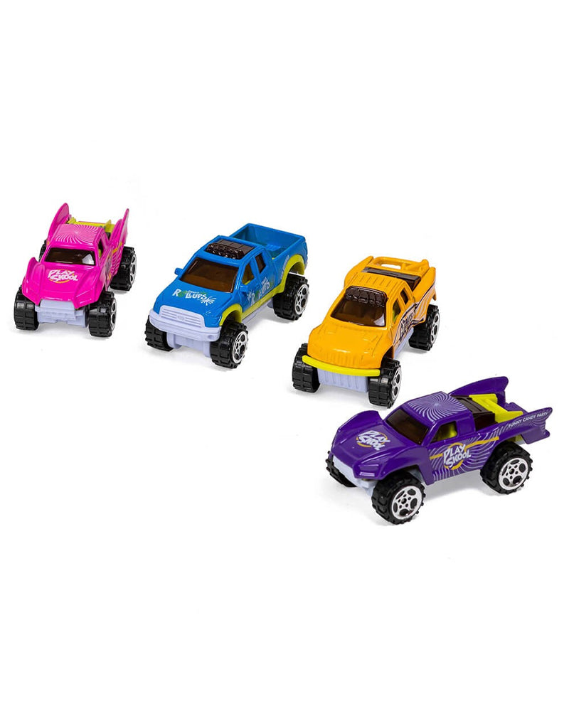 Eurekakids - Set de 8 Voitures en métal 3A+
