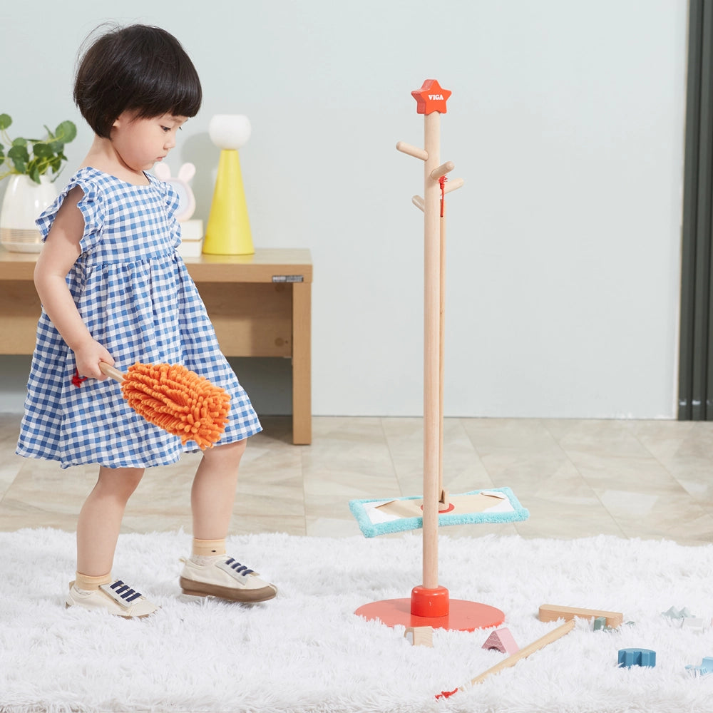 Viga Toys Ensemble d'Outils de Nettoyage 3A+