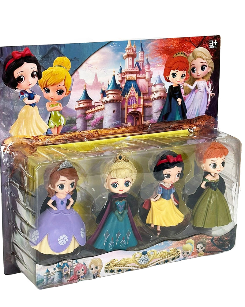 Pack 4 figurines Princesses 3A+ | Wlidaty Morocco - Leading E-Commerce ...