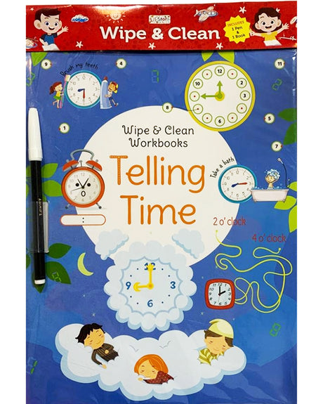 Wipe & Clean - Telling Time