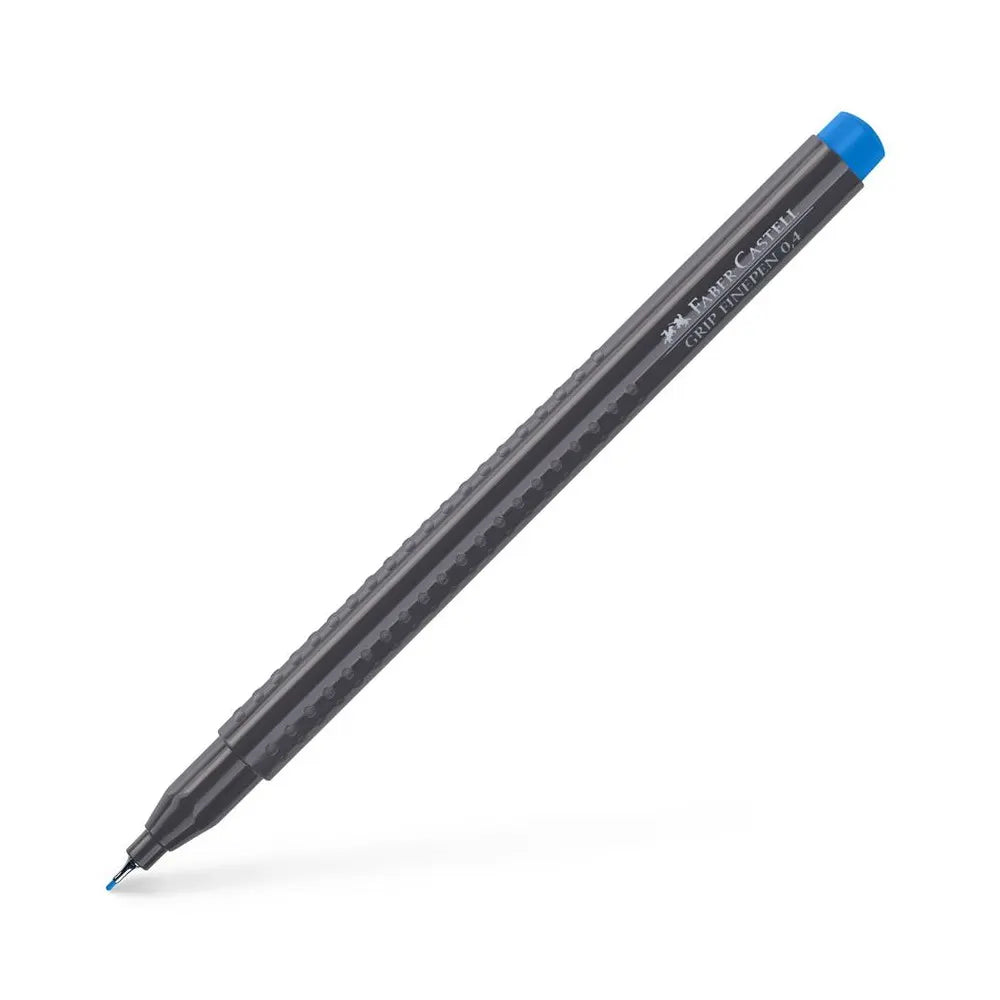 Faber-Castell Stylo Feutre Finepen Grip 0.4 mm - Bleu Foncé