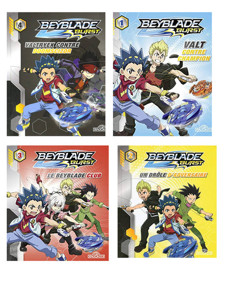 Collection de Beyblade - 4 Livres