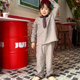 Mami Cami Jabador Garçon en Taupe avec Sfifa Bordeau