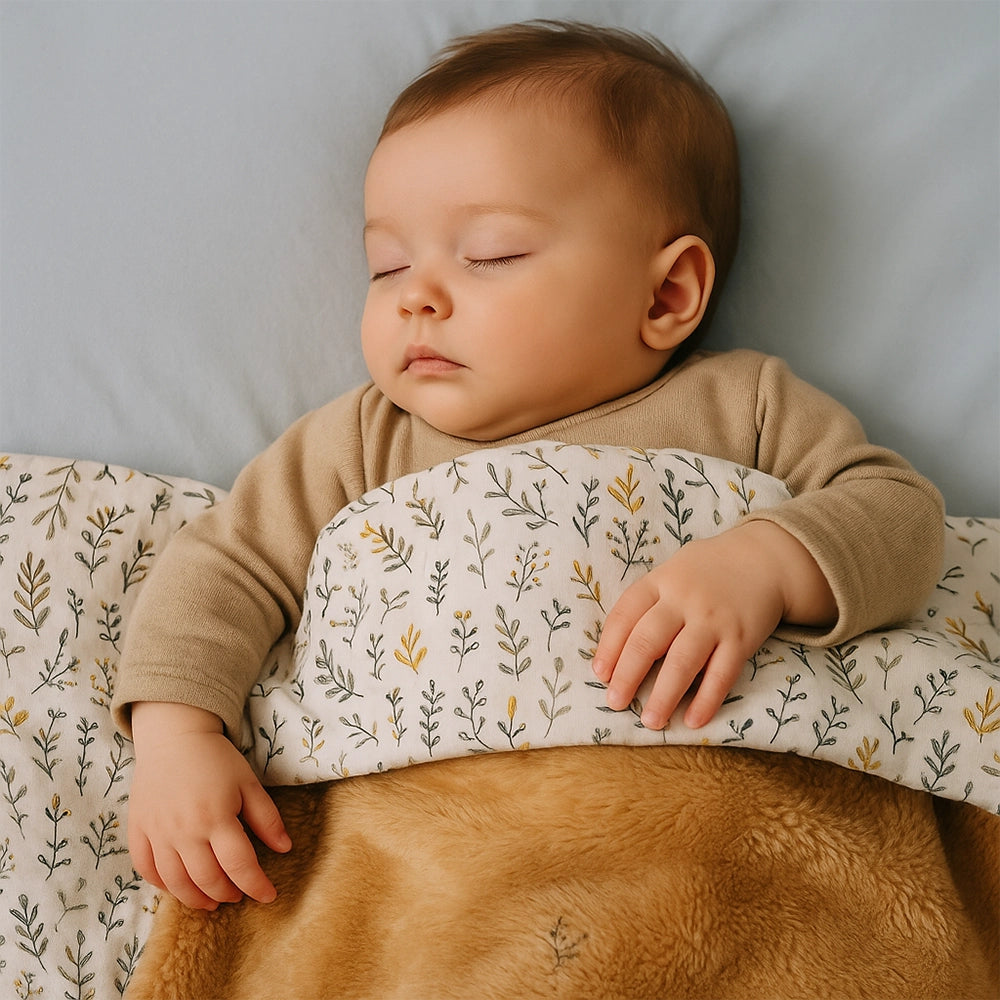 Babymat Couverture d'Hiver-Automne 100x80 cm - Beige