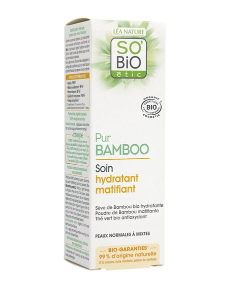 So Bio Soin Hydratant Matifiant Bamboo 50ml