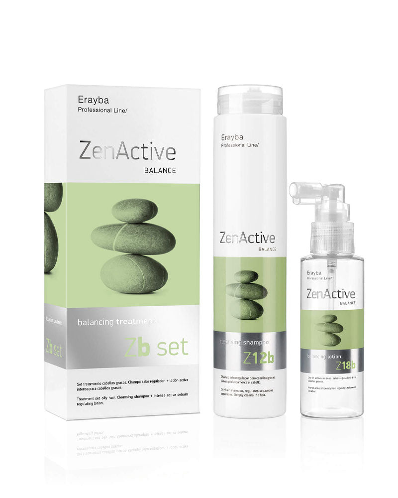 Zenactive Balance Shampooing 250ml et Lotion 100ml - Traitement Sébo- régulatrice